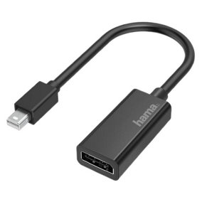 HAMA - Mini DisplayPort Plug to DisplayPort Socket Adaptor