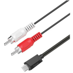 HAMA - USB-C to RCA Audio Cable, 1.5m -