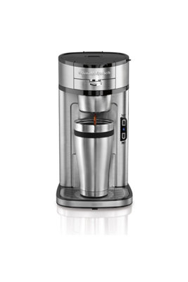 Hamilton Beach The Scoop 1-Cup Stainless Steel Drip Coffee Maker