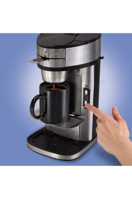 Hamilton Beach The Scoop 1-Cup Stainless Steel Drip Coffee Maker