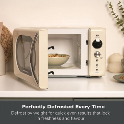 Hamilton Beach Microwave Retro Cream