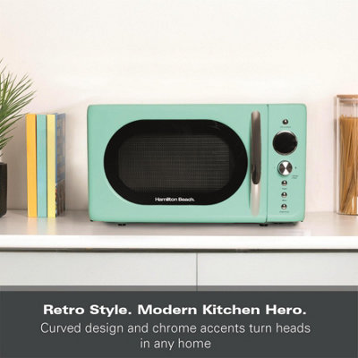 Hamilton Beach Microwave Retro Mint