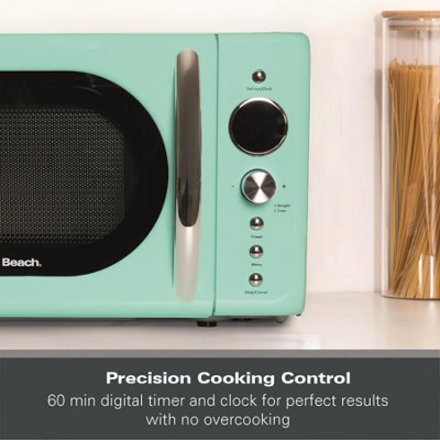 Hamilton Beach Microwave Retro Mint