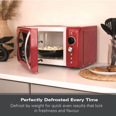 Hamilton Beach Microwave Retro Red