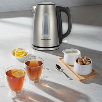 Hamilton Beach Rise Brushed Stainless Steel Kettle