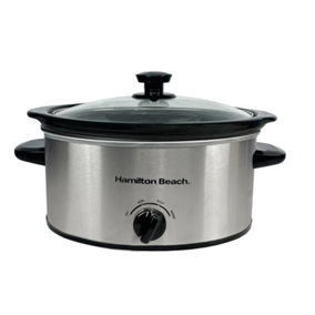 Hamilton Beach 'The Comfort Cook' 3.5L Silver Slow Cooker