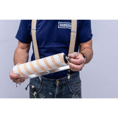 Hamilton Florida Walls & Ceiling 12 & 4 inch Emulsion Roller Kit With Extension Pole (12 Piece)