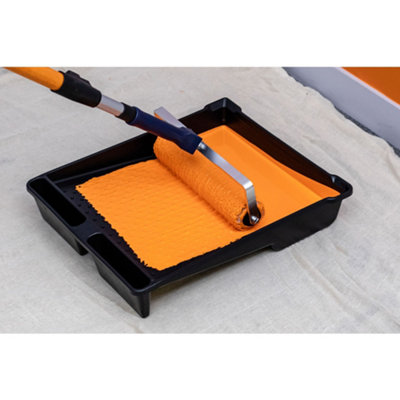 Hamilton Florida Walls & Ceiling 12 & 4 inch Emulsion Roller Kit With Extension Pole (12 Piece)