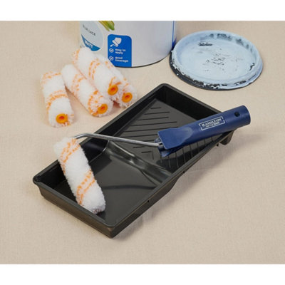 Hamilton Florida Walls & Ceiling 12 & 4 inch Emulsion Roller Kit With Extension Pole (12 Piece)