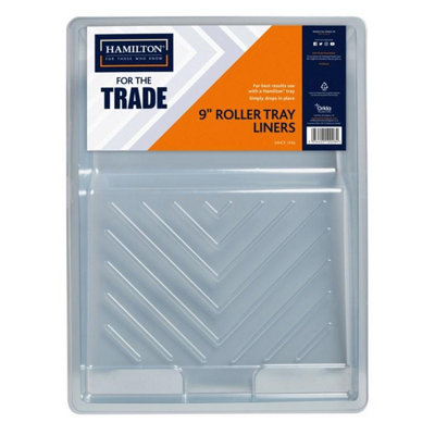 Hamilton For The Trade Roller Tray Liner Grey (9in)