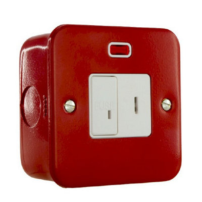 Hamilton MCKSPNRD-W Red Metal Fused Connection Unit
