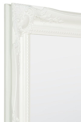 Hamilton White Shabby Chic Design Small Mirror 76 x 66cm