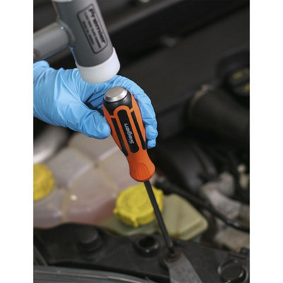 HAMMER-THRU SCREWDRIVER, HEX KEY & BIT SET 44PC (SEALEY S01106)