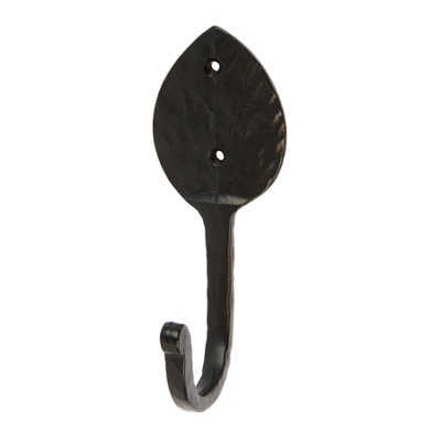 Hammer & Tongs Arrowhead Coat Hook - W55mm x H140mm - Black