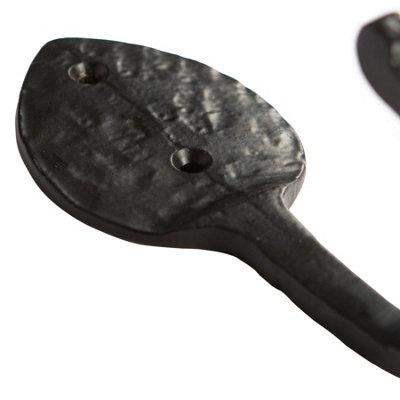 Hammer & Tongs Arrowhead Coat Hook - W55mm x H140mm - Black