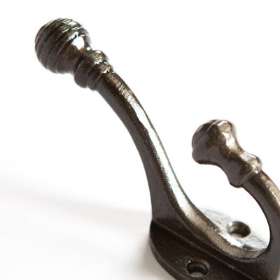 Hammer & Tongs Ball End Hat & Coat Hook - W30mm x H95mm - Raw