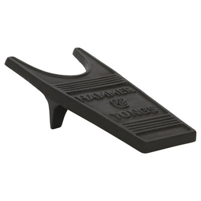 Hammer & Tongs Cast Iron Boot Jack - 26.5cm - Black - 1x Heavy-Duty Welly Boots Shoe Removal Puller Tool