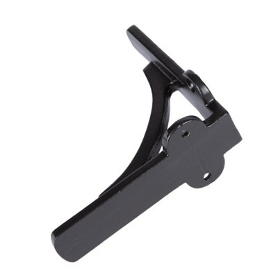 Hammer & Tongs - Curved Iron Shelf Bracket - D100mm - Black