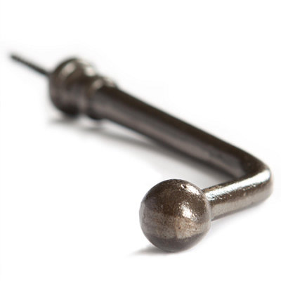 Hammer & Tongs Flat Top Screw Hook - W20mm x H60mm - Raw