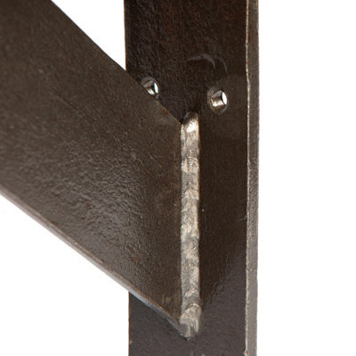 Hammer & Tongs - Gallows Style Scaffold Board Shelf Bracket - D240mm - Raw