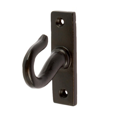 Hammer & Tongs Hanging Hook - W20mm x H70mm - Black