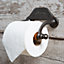 Hammer & Tongs - Industrial Toilet Roll Holder - W180mm - Raw
