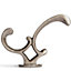Hammer & Tongs - Ornamental Hat & Coat Hook - W30mm x H130mm - Raw