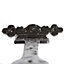 Hammer & Tongs Ornate T-Hinge - W310mm - Black - Pack of 2