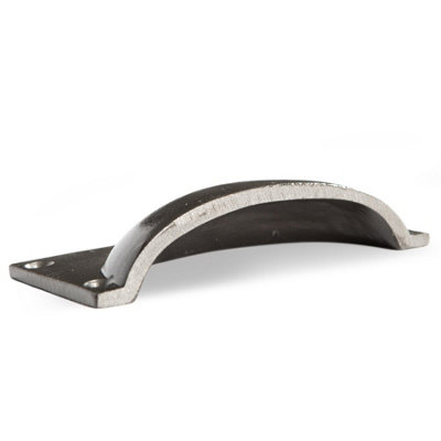 Hammer & Tongs Rectangular Cabinet Drawer Pull - W105mm x H50mm - Raw