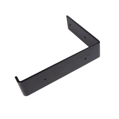 Hammer & Tongs - Scaffold Board Iron Shelf Bracket - D235mm - Black
