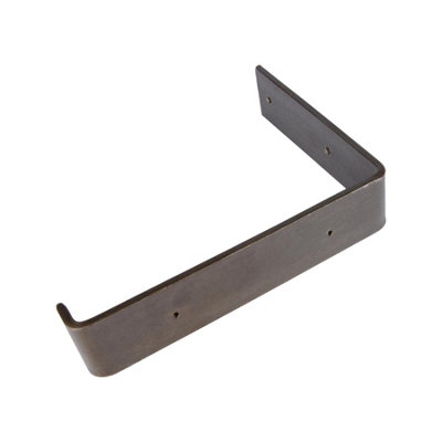 Hammer & Tongs - Scaffold Board Iron Shelf Bracket - D235mm - Raw