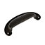 Hammer & Tongs Wide Lipped Cabinet Cup Handle - W130mm x H50mm - Black - Pack of 4
