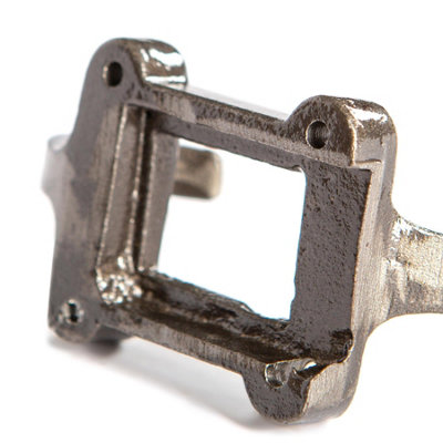 Hammer & Tongs Window Back Hat & Coat Hook - W50mm x H110mm - Raw