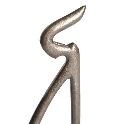 Hammer & Tongs Wrought Iron Hanging Basket Hook - H145mm - Raw