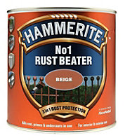 Hammerite 5092815 No.1 Rust Beater Paint Beige 250ml HMMNO1BE250