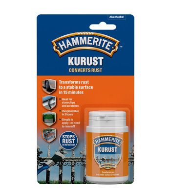 Hammerite 5092820 One Coat Kurust Bottle 250ml HMMOCK250 DIY at B Q