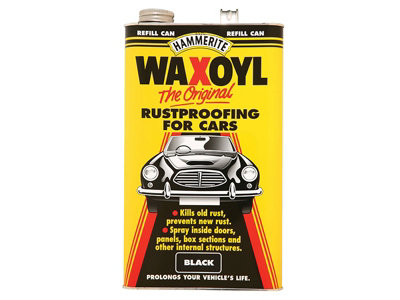 Hammerite 5092949 Waxoyl Refill Can Black 5 Litre HMMWAXOYLBL