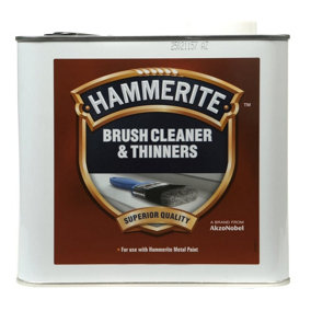Hammerite Brush Cleaner And Thinners, 2.5 Litres