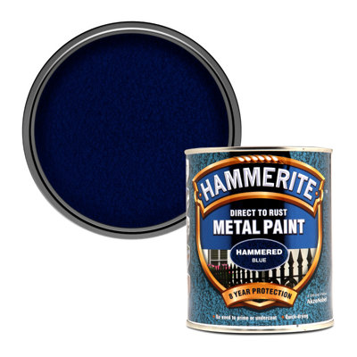 Hammerite Direct To Rust Metal Paint Hammered Finish Aerosol 400ml