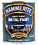 Hammerite Hammered Direct To Rust Metal Paint Blue, 750ml
