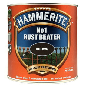 Hammerite No1 Rust Beater Dark Brown 250ml