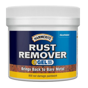Hammerite Rust Remover Gel Removes Rust from Metal, 750ml