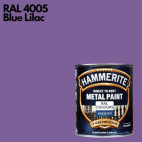Hammerite Smooth Direct To Rust Metal Paint 750ml RAL 4005