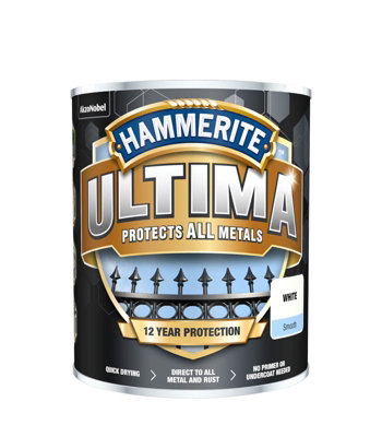 Hammerite Ultima Smooth Metal Paint - 750ml - Brown