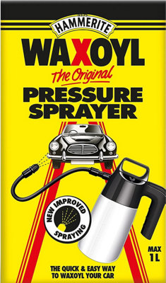 Hammerite Waxoyl High Pressure Sprayer Quick and Easy Application