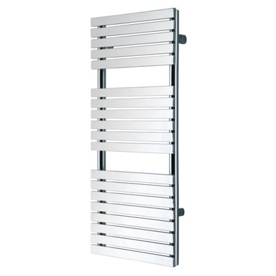 Hampden Chrome Heated Towel Rail - 1200x500mm