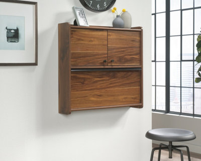 Hampstead Park Wall Desk with flip down door