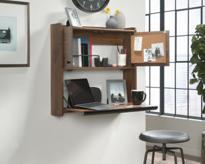 Hampstead Park Wall Desk with flip down door