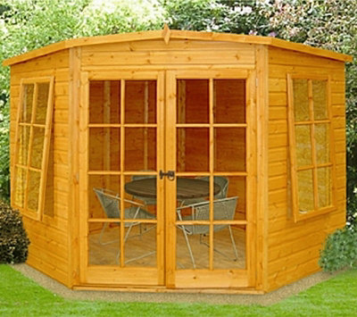 Hampton High Spec Shiplap Summerhouse Garden Sun Room Approx 10 x 10 Feet - 4