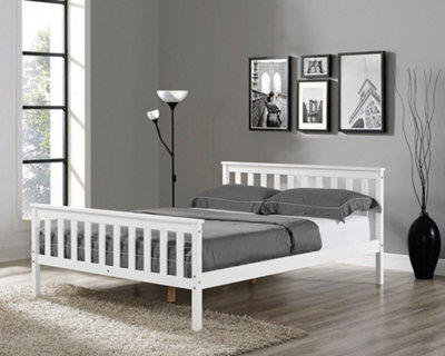 White on sale shaker bed